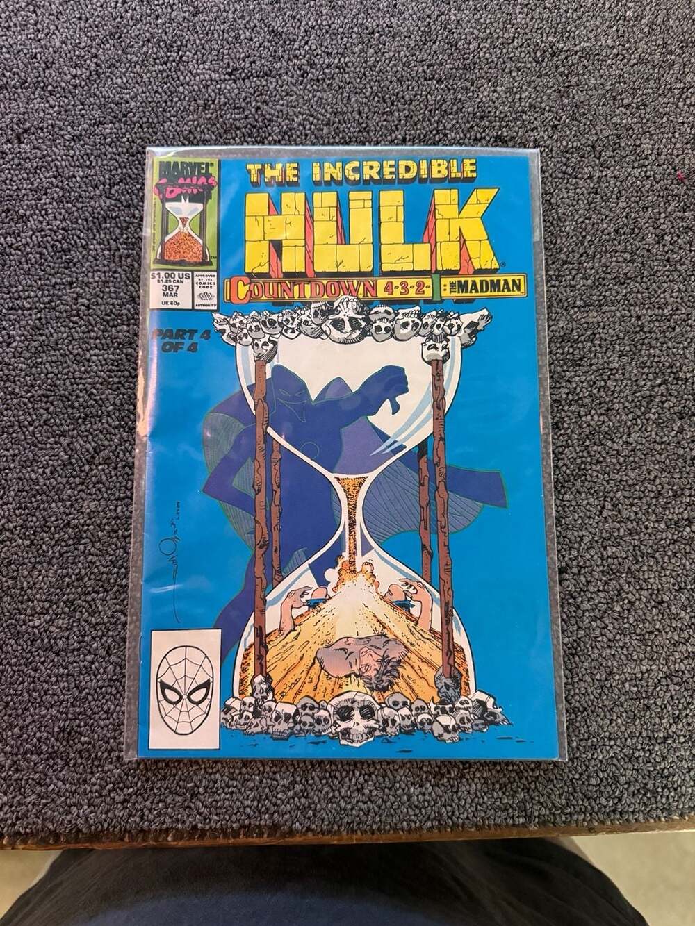 Marvel The Incredible Hulk Comic Book #367 1990